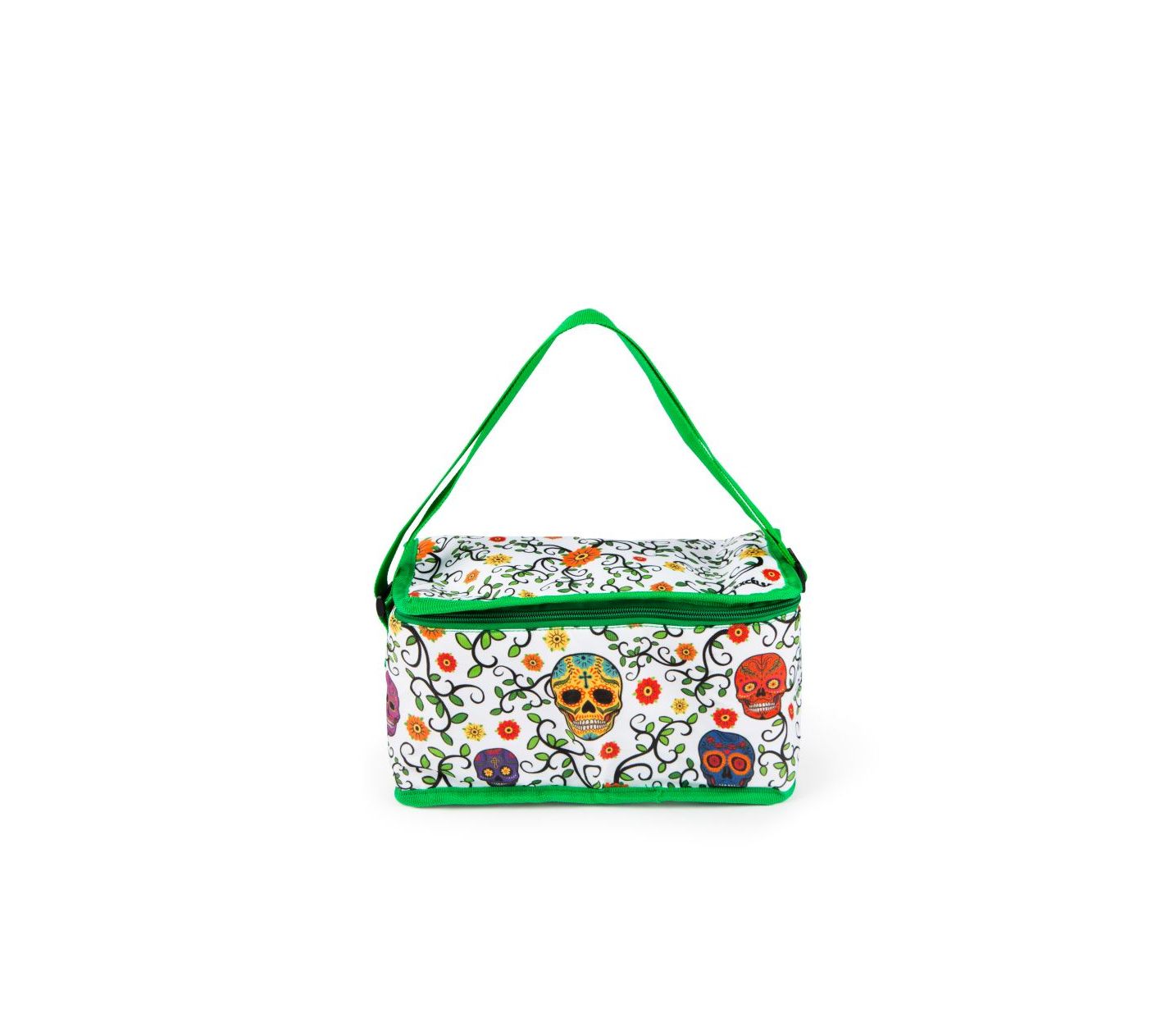 Borsa termica multicolore 7 litri fantasia teschi