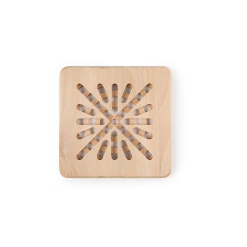 Sottopentola, 1 pezzo, legno di faggio