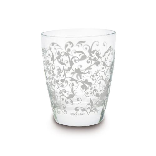 Bicchieri acqua, 2 pezzi, fregi