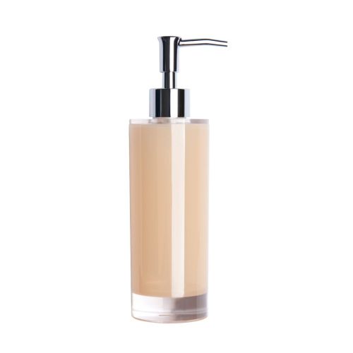 Dosatore per sapone liquido, plastica, beige, 300 ml