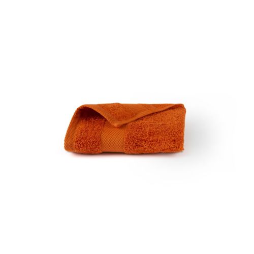 Asciugamano ospite, 100% cotone, arancione, 40x60 cm