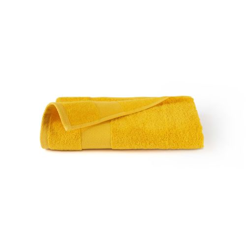 Asciugamano viso, 100% cotone, giallo, 60x100 cm