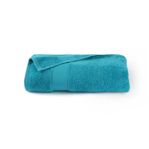 Telo doccia, 100% cotone, azzurro, 100x150 cm