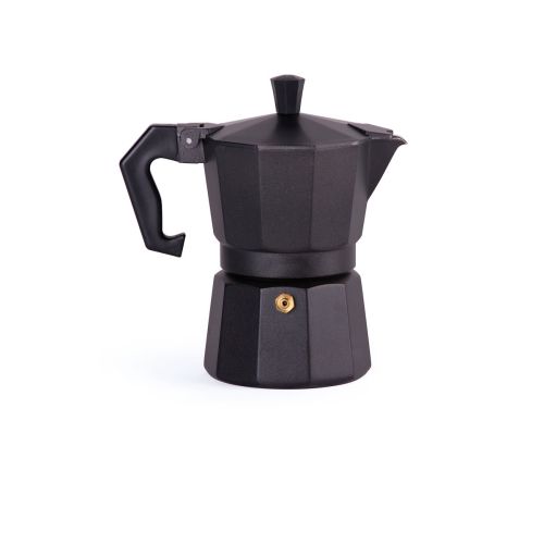 Caffettiera, 3 tazze, nero