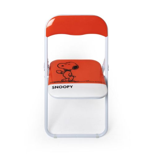 Sedia pieghevole salvaspazio, snoopy, rosso