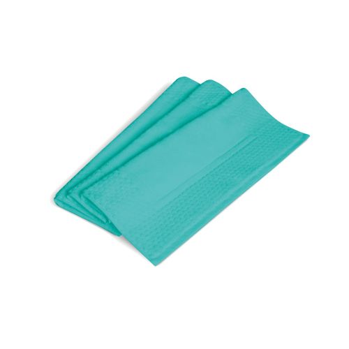 Tappeto bagno, 100% cotone, azzurro, 50x80 cm
