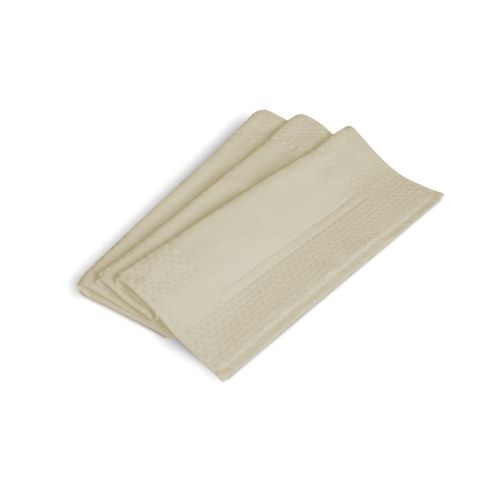 Tappeto bagno, 100% cotone, beige, 50x80 cm