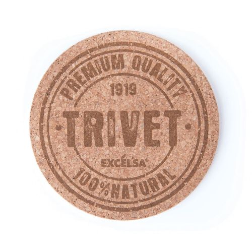 Sottopentola, 1 pezzo, sughero, shabby chic