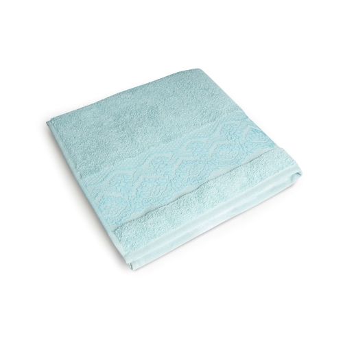 Asciugamano viso, 100% cotone, azzurro giada, 60x100 cm