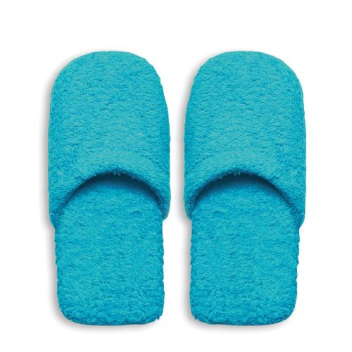 Ciabatte in spugna, 100% cotone, misura l/xl, azzurro