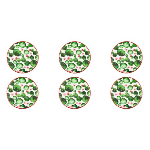 6 tovagliette, tonde, 38 cm, stile messicano