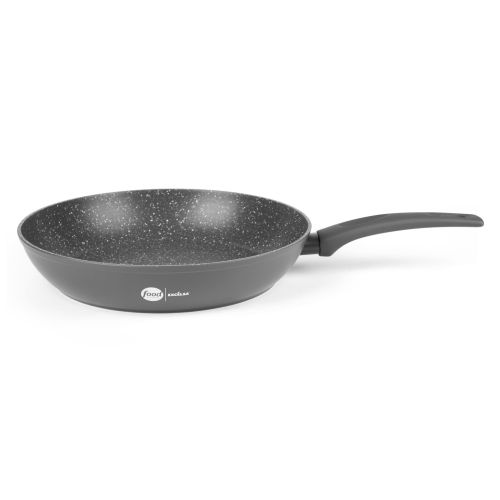 Padella antiaderente, 30 cm, grigio, food network