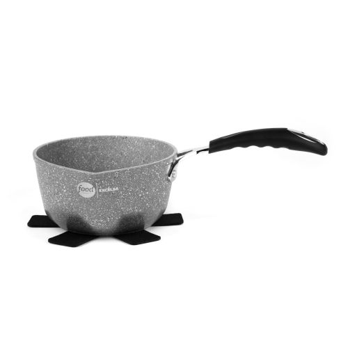 Casseruola antiaderente, 1 manico, 18 cm, effetto pietra, fo