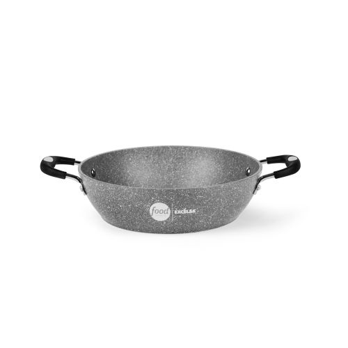 Casseruola antiaderente, 28 cm, effetto pietra, food network
