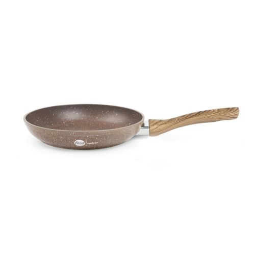 Padella antiaderente, 24 cm, effetto legno, food network