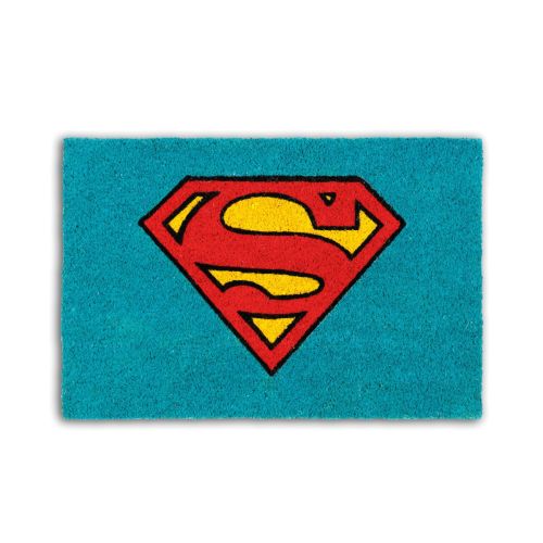 Zerbino superman, cocco, azzurro, 60x40 cm