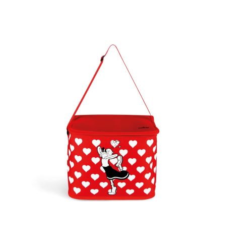 Borsa termica, olivia, rosso, 10 litri