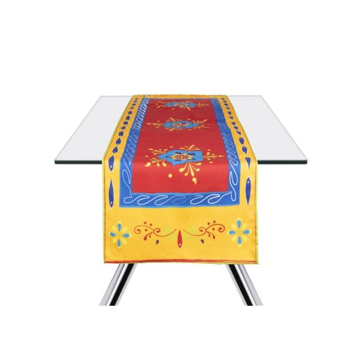 Runner, stile messicano, 100% cotone, 45x140 cm
