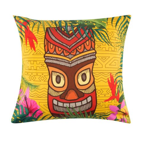 Cuscino decorativo, multicolore, tribale, 45x45 cm