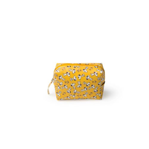 Astuccio peanuts con snoopy, medio, giallo