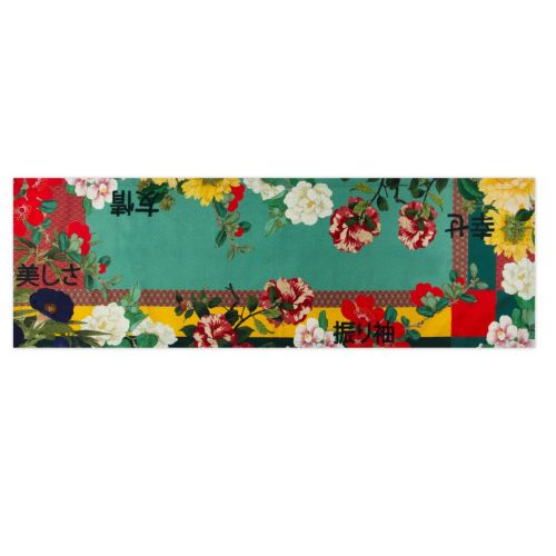 Runner, multicolore, orientale, 100% cotone, 50x160 cm