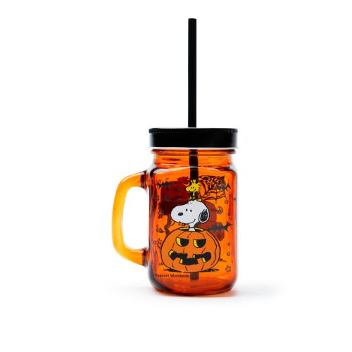 Tazza mug con cannunccia, 1 pezzo, snoopy halloween, 480 ml
