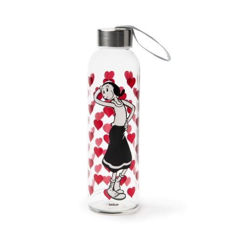 Bottiglia non termica, olivia, vetro, 500 ml