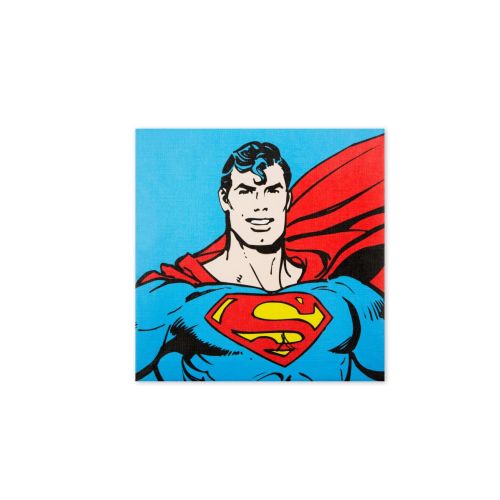 Quadro decorativo, superman, multicolore, 38x38 cm