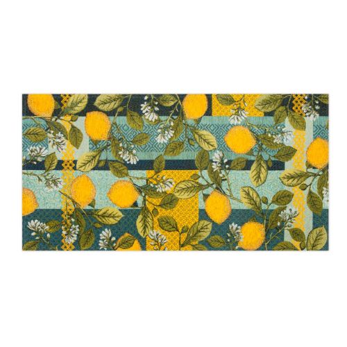 Passatoia da cucina, limoni, 55x110 cm
