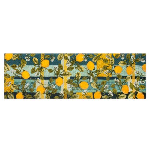 Passatoia da cucina, limoni, 55x180 cm