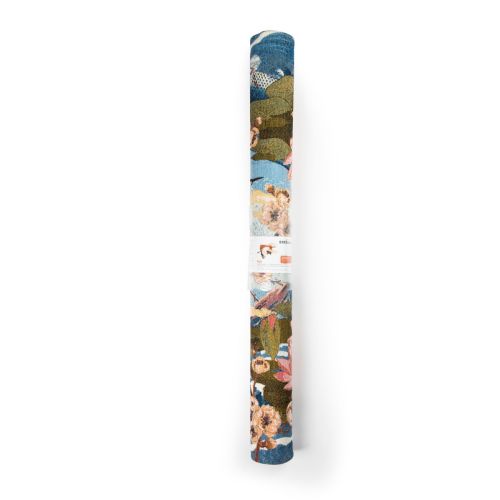 Tappeto arredo, stile giapponese, multicolore, 165x110 cm