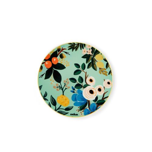 Sottopentola, 1 pezzo, ceramica, stile floreale