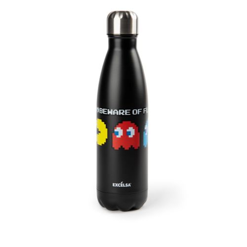 Bottiglia termica, pac-man, nero, 500 ml