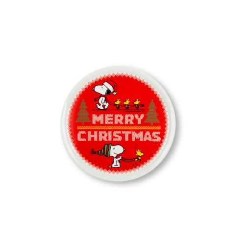 Piatto panettone, 1 pezzo, snoopy, peanuts, natale, 31 cm