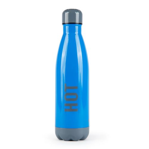 Bottiglia termica, azzurro/blu, 500 ml