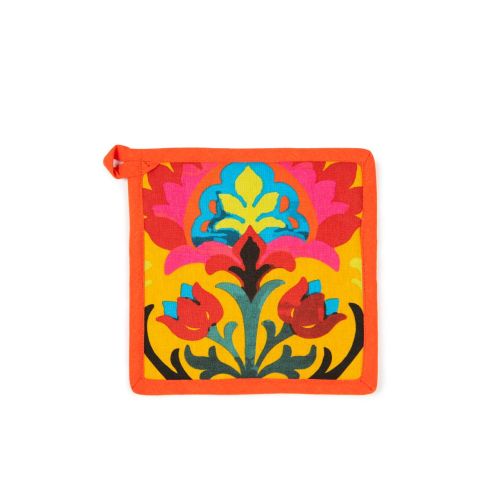 Presina, multicolore, stile indiano, 20x20 cm