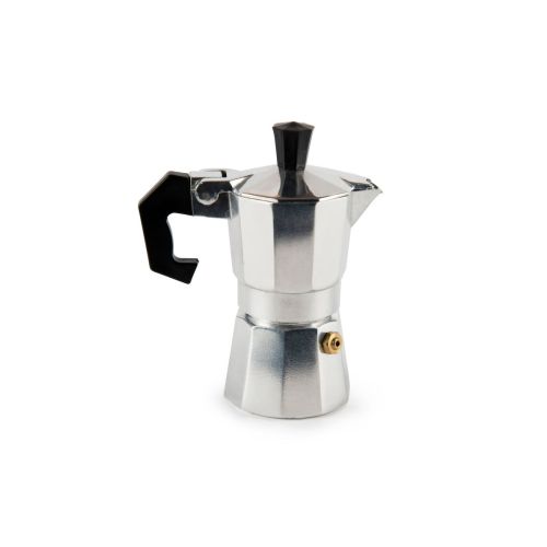 Caffettiera, mezza tazza, alluminio