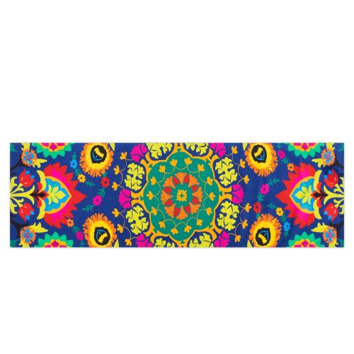Runner, multicolore, new dehli, 100% cotone, 45x140 cm