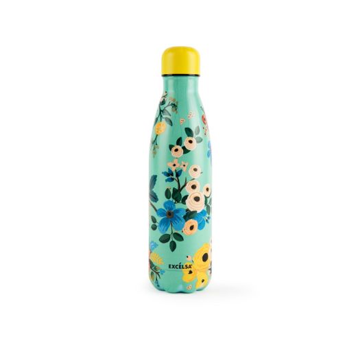 Bottiglia termica, multicolore a fiori, 500 ml