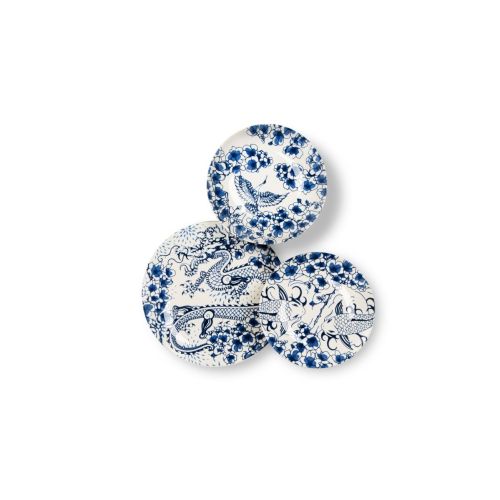 Servizio piatti, multicolore, porcellana/stoneware, 18 pezzi