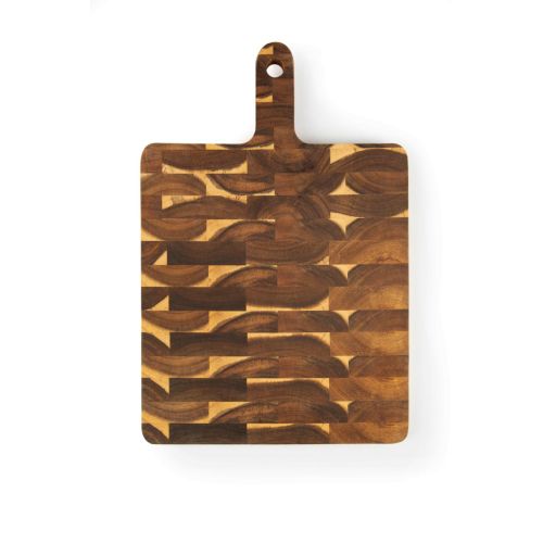 Tagliere moderno, xxl, in acacia, 34x30 cm