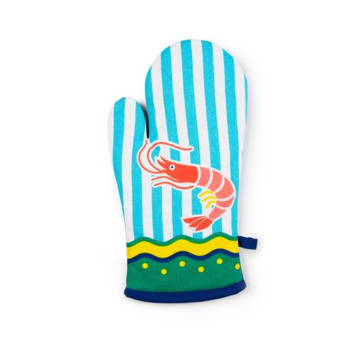 Guanto forno, stile marinaro, 32x18 cm