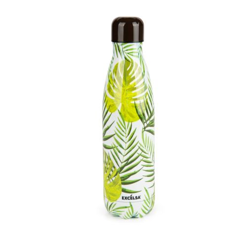 Bottiglia termica, foglie e felci, 500 ml