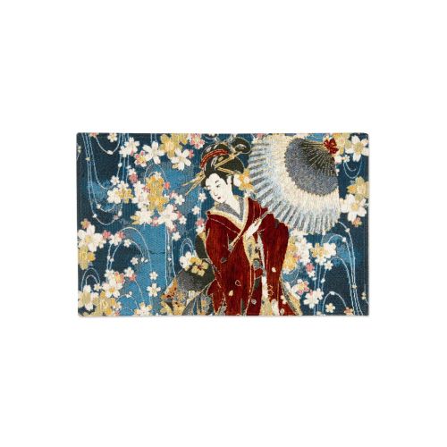 Tappeto da cucina, stile giapponese, 45x75 cm