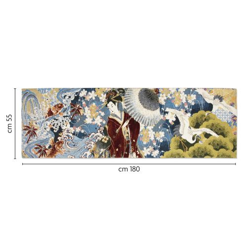 Passatoia da cucina, stile giapponese, 55x110 cm