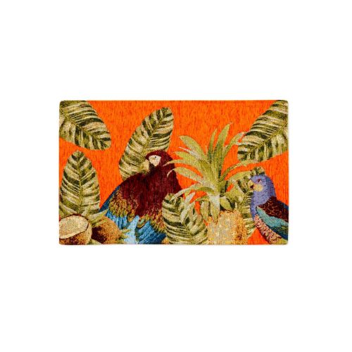 Tappeto da cucina, stile esotico, 45x75 cm