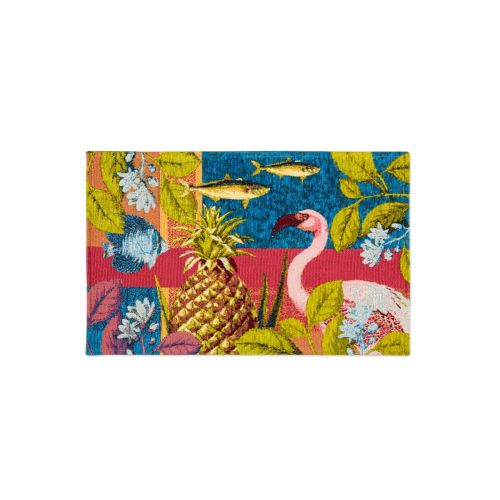 Tappeto da cucina, animali e fauna, 45x75 cm