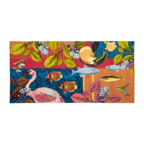 Passatoia da cucina, animali e fauna, 55x110 cm