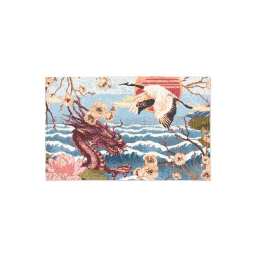 Tappeto da cucina, stile giapponese, 45x75 cm