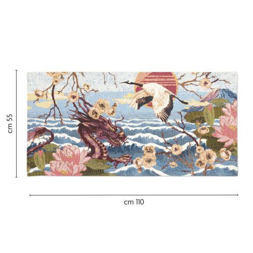 Passatoia da cucina, stile giapponese, 55x110 cm